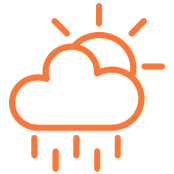 moderate rain moderate rain